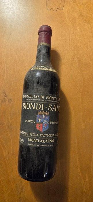 1964 Biondi-Santi Tenuta Greppo - Brunello di Montalcino, Nieuw