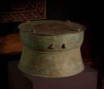 Azië Dong Son bronzen trommel, Vietnam - 39.5 cm