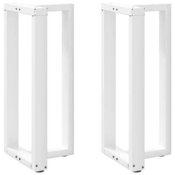 vidaXL Bartafelpoten 2 st T-vormig 50x35x(90-91) cm staal, Verzenden, Nieuw