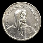 Zwitserland. Silver 5 Francs (Herdsman) Coin 1954 (Zonder