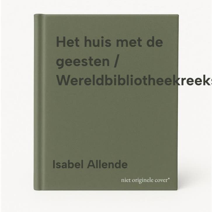 Het huis met de geesten / Wereldbibliotheekreeks, Livres, Romans, Envoi