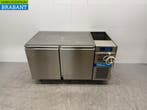 RVS Cool Compact Koelwerkbank 2 Deuren 139,5 cm 230V Horeca, Ophalen of Verzenden