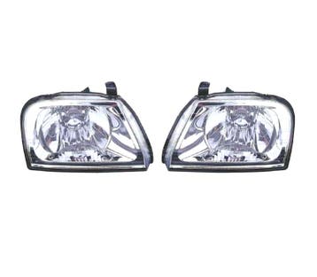 PHARES POUR MITSUBISHI L200 K74 96-06 RÉGLAGE MANUEL, Verzenden, Nieuw