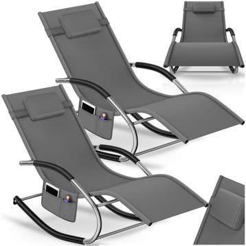 Ligstoel Taya, ergonomisch, schommelfunctie, Verzenden, Nieuw