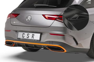 Achterskirt voor Mercedes Benz CLA X118 AMG-Line HA254-G, Verzenden