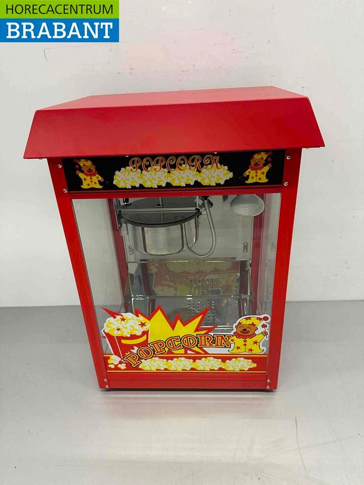 Luxe Popcornmachine Popcorn machine Rood 230V Braderie Markt, Zakelijke goederen, Horeca | Keukenapparatuur, Ophalen of Verzenden