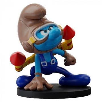 De Smurfen Beeldje Jetpacksmurf 11 cm, Ophalen of Verzenden, Nieuw