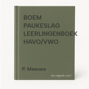 BOEM PAUKESLAG LEERLINGENBOEK HAVO/VWO 9789028024649, Verzenden, Gelezen, P. Meeuws