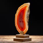 Flamme Passion Rouge - Agate Rouge Naturelle Extrêmement