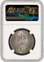 Duitsland, Pruisen Wilhelm II. 3 Mark 1912 - NGC AU58