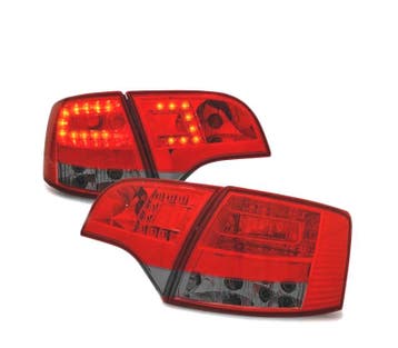 FEUX ARRIÈRE POUR AUDI A4 B7 AVANT 04-08 LED ROUGE FUMÉ, Auto-onderdelen, Verzenden, Nieuw