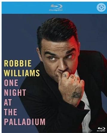 Robbie Williams - One night at the palladium (blu-ray, CD & DVD, Ophalen of Verzenden