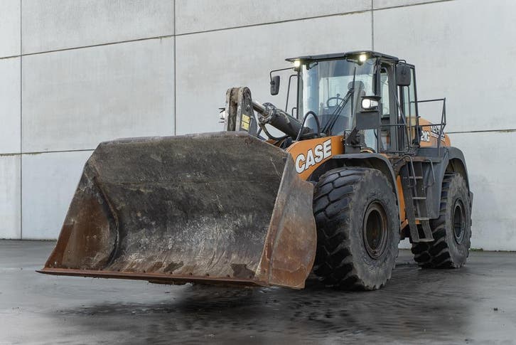 2018 CASE 1121 G Evolution - Wiellader - 4217h, Articles professionnels, Machines & Construction | Grues & Excavatrices