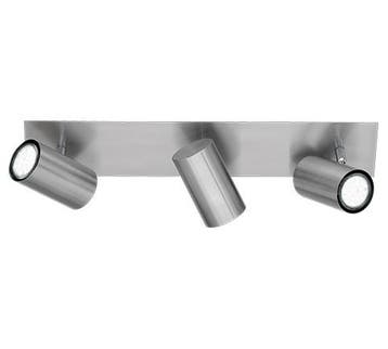 Trio MARLEY plafondspot | GU10 Fitting | nikkel mat | 48 x 9, Verzenden