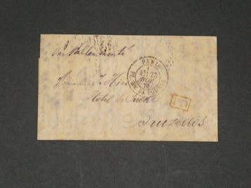 France 1870 - Lettre Par Ballon monté transporté hors de