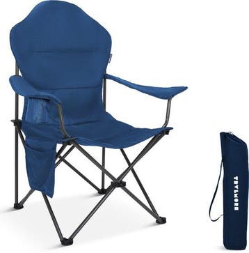 2dekans | TRVLMORE Campingstoel XXL - Opvouwbaar - 160KG, Tuin en Terras, Ophalen of Verzenden, Nieuw