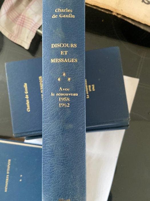 Charles de Gaulle - Discours et messages - 1958-1962, Antiek en Kunst, Antiek | Boeken en Manuscripten