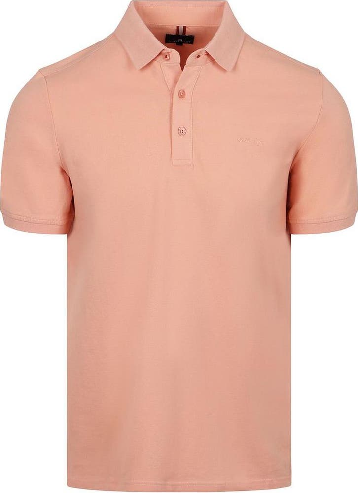State of Art Poloshirt Piqué Coral maat Maat 52/54 (L) Heren, Kleding | Heren, Polo's, Oranje, Nieuw, Maat 52/54 (L), Verzenden