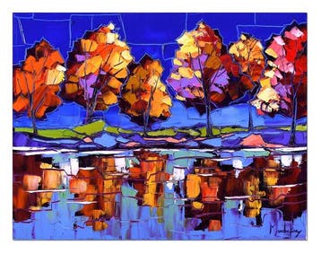 Caroline Mandrafina - Pfleger  Reflet dautomne