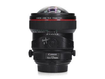 Canon TS-E 17mm f/4 L - Tilt-shift - 1 jaar garantie, Ophalen of Verzenden, Zo goed als nieuw