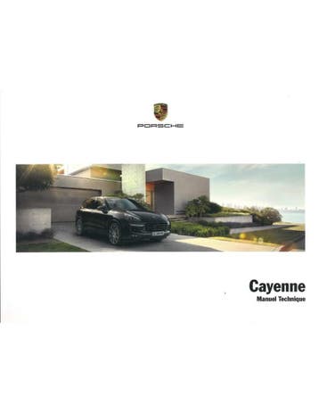 2017 PORSCHE CAYENNE INSTRUCTIEBOEKJE FRANS