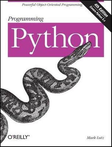Programming Python 4th 9780596158101 Mark Lutz, Verzenden, Gelezen, Mark Lutz