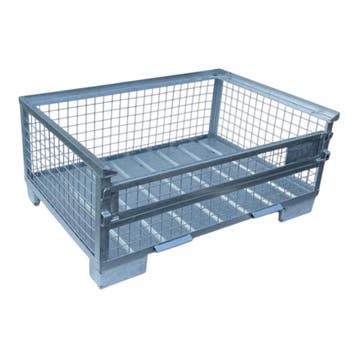 Gitterbox GB022 half thermisch verzinkt 1240 x 835 x 550 mm, Nieuw, 100 cm of meer, 60 cm of meer, 50 cm of meer