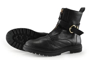 Nelson Veterboots in maat 37 Zwart, Verzenden, Zwart, Overige typen, Nelson