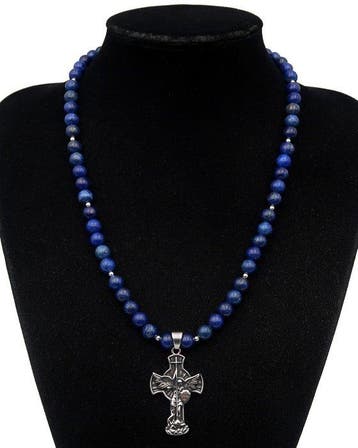 Lapis lazuli - Ketting - Aartsengel Michaël - Bescherming