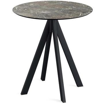 Inklapbare Tafel | INFINITY | HPL/RVS | Marmerlook Blad |, Verzenden