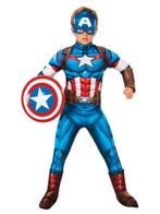 Captain America Pak Kind, Kinderen en Baby's, Carnavalskleding en Verkleedspullen, Verzenden, Nieuw