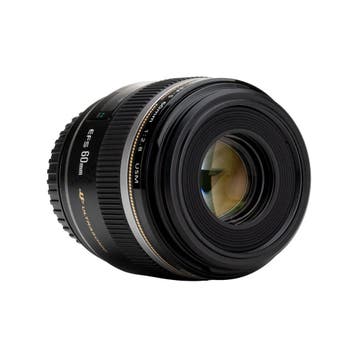 Canon EF-S 60mm f/2.8 macro USM met garantie, Ophalen of Verzenden, Gebruikt