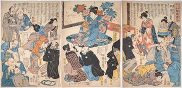 KUNIYOSHI • De wonderbaarlijke dokter behandelt ernstige
