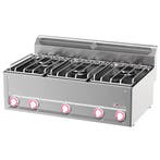 Fornuis | COOKING LINE 600 | Gas | 5 Branders (2x 3kW + 3x, Verzenden, Nieuw in verpakking