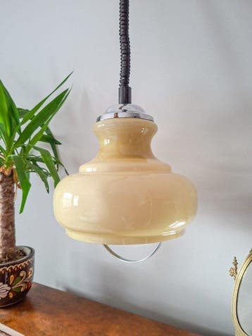 Lampe à suspendre - Opaline - Lampe design italienne