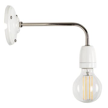Wandlampen Nathalie Wandlamp Wit Binnenverlichting, Huis en Inrichting, Verzenden, Nieuw, Overige materialen