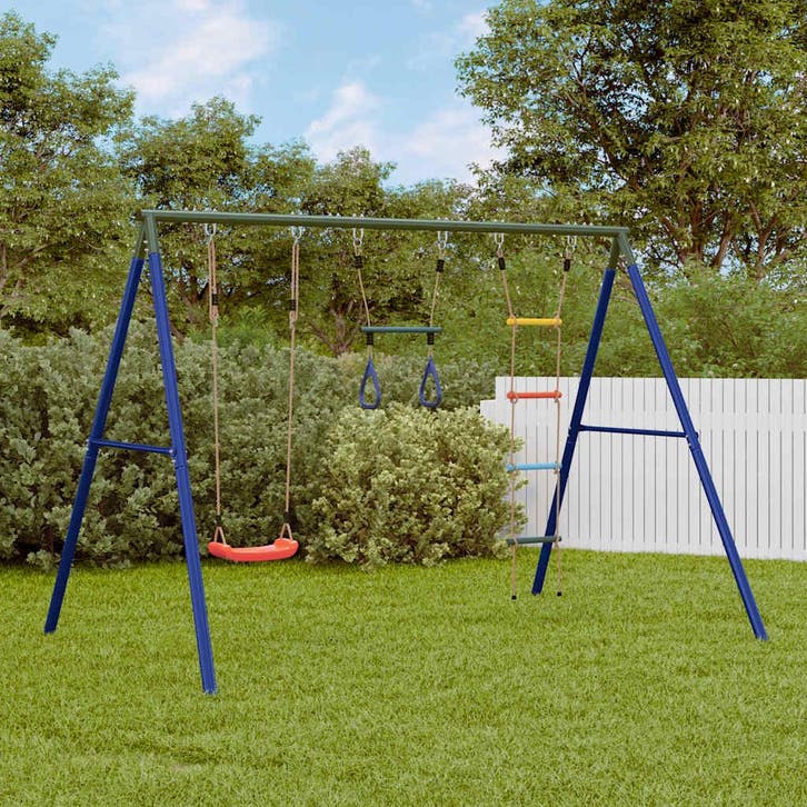 vidaXL Schommelset met schommel, trapeze en ladder, Enfants & Bébés, Jouets | Extérieur | Aires de jeux, Envoi