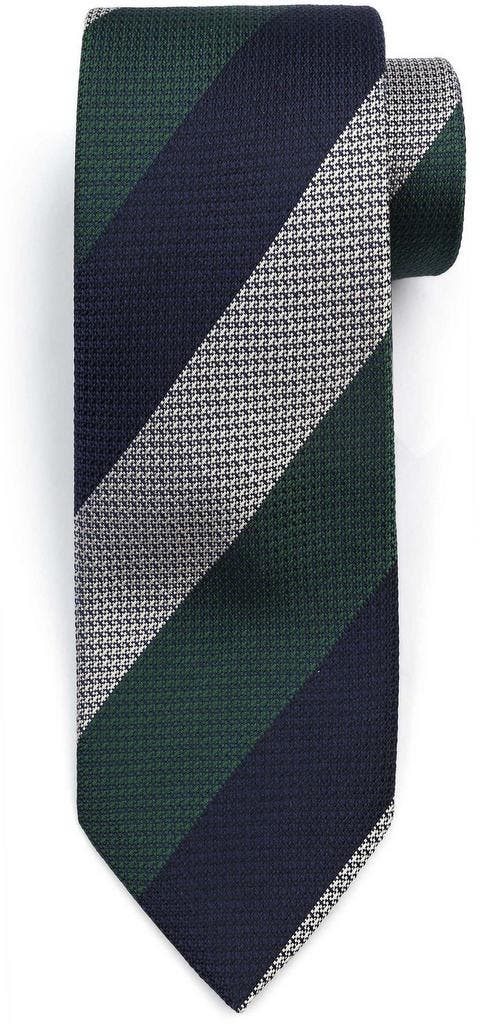 Suitable Stropdas Zijde Wide Stripe Navy Groen maat  Heren, Vêtements | Hommes, Cravates, Envoi