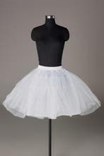 Witte Petticoat Tule Rok Tutu Rokje Onderrok Wit L XL XXL St, Kleding | Dames, Ophalen of Verzenden, Nieuw