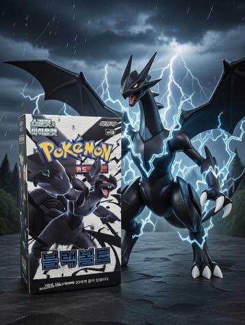 Pokémon black bolt (sv11b) boosterbox koreaans, Ophalen of Verzenden, Nieuw, Boosterbox, Foil