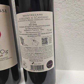 2024 Mantellassi il Mago di O3 Morellino di Scansano -