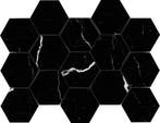 32,5X22,5 HEX CR.LUX DEVA NERO Glans, Ophalen of Verzenden, Nieuw