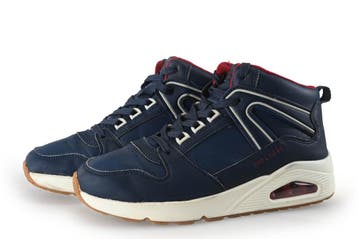 Skechers Sneakers in maat 38 Blauw, Skechers, Sneakers, Gedragen, Verzenden