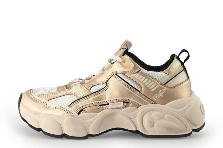 Buffalo Sneakers in maat 38 Goud, Kleding | Dames, Schoenen, Overige kleuren, Zo goed als nieuw, Sneakers, Verzenden