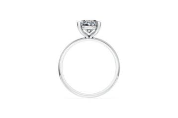 Ring - 14 karaat Witgoud - 2.02ct. tw. Diamant (Lab-grown), Handtassen en Accessoires, Ringen, Nieuw