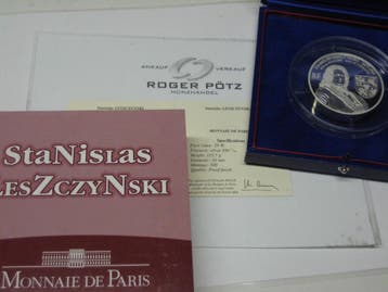 Frankreich 20 Euro 2007 Stanislas Leszczynski zilver Pp z..., Verzenden, België