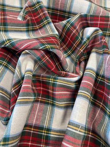 1789Raffinato tartan getint in dubbele draad, dubbelzijdig,
