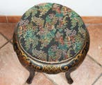 Tabouret (2) - Bois - Paire de tabourets - chinoiserie et, Antiquités & Art
