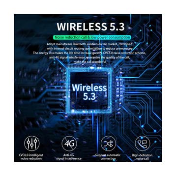Cyboris draadloze hoofdtelefoon sportzwemmen headset Blue..., Ophalen of Verzenden, Nieuw