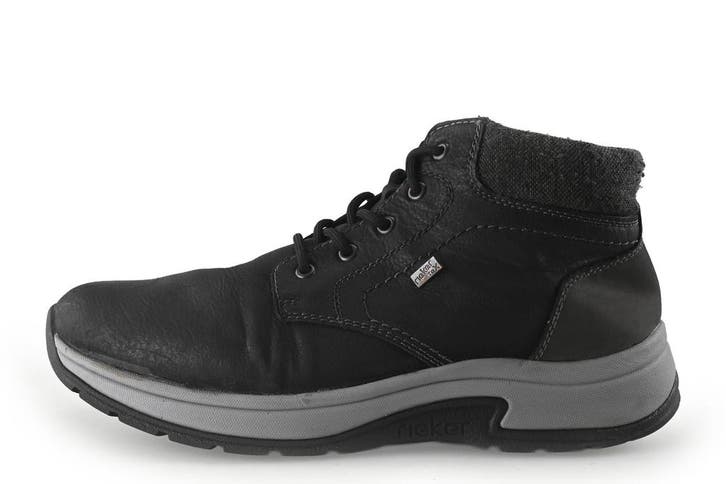 Rieker Veterboots in maat 45 Zwart, Kleding | Heren, Schoenen, Zwart, Gedragen, Boots, Verzenden